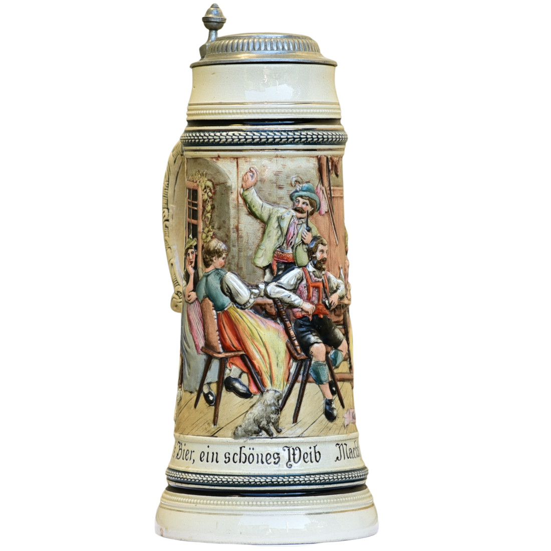 A. J. Thewalt Beer Stein 93 | 2.0 L Germany Antique Circa 1910