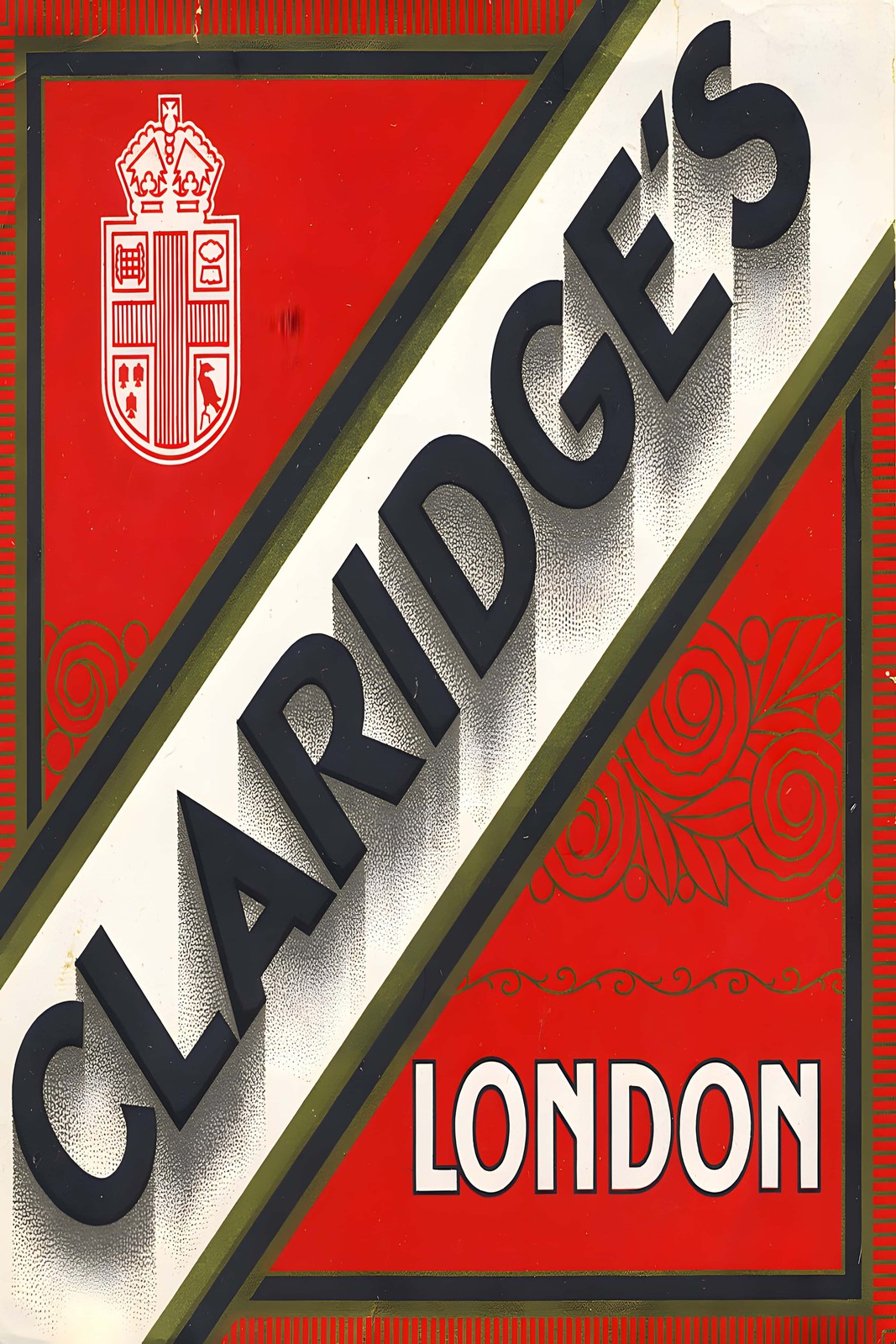 Claridge\'s London 🇬🇧 Hotel Poster - 1930s Design - Hi-Res💎 Print - 24x36”