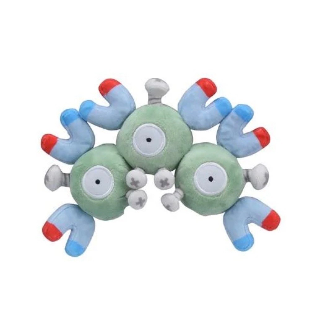 Magneton Plush Pokémon fit - Pokemon Center Japan