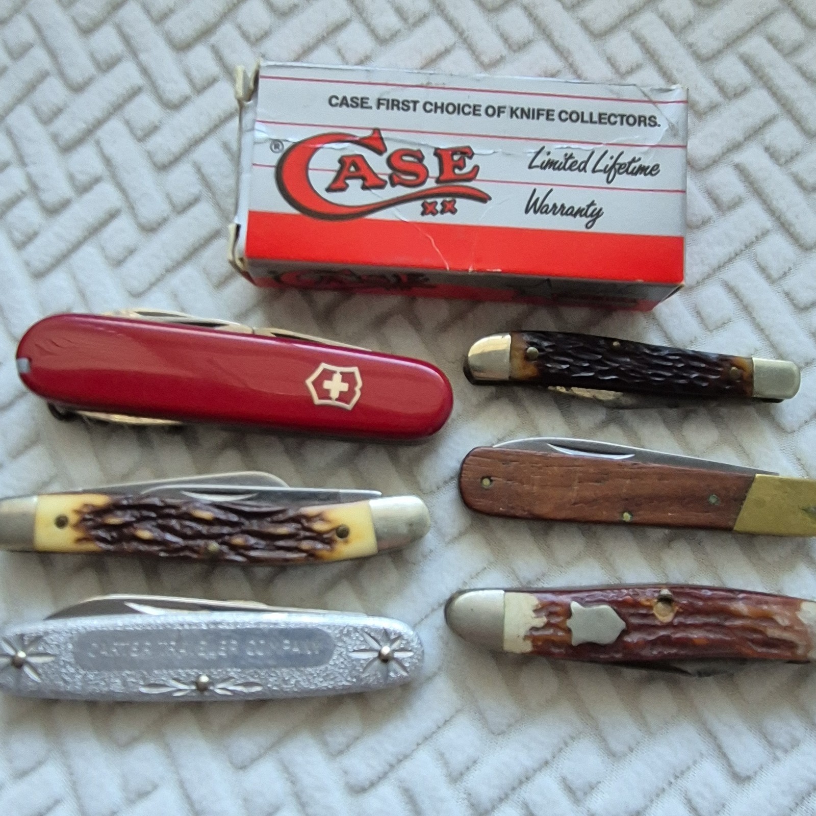 Vintage Estate Pocket Knife LOT/7 NY Knife Co/Case XX 62109/Schrade/Kutmaster Vintage Estate Pocket Knife LOT/7 NY Knife Co/Case XX 62109/Schrade/Kutmaster