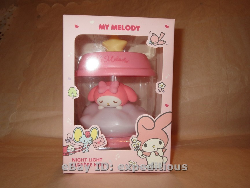 BRAND NEW MINISO MY MELODY DREAM SERIES NIGHT LIGHT SANRIO PINK USB RECHARGEABLE