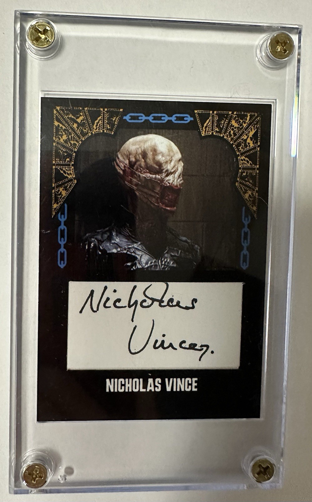 Nicholas Vince 2026 Fright Rags Hellraiser Chatterer Autograph