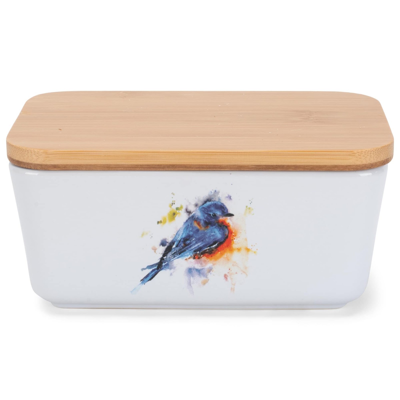 Nat & Jules Dean Crouser Ceramic Stoneware 1/2 Pound, 2 Sticks Butter Dish Ai... Nat & Jules Dean Crouser Ceramic Stoneware 1/2 Pound, 2 Sticks Butter Dish Ai...