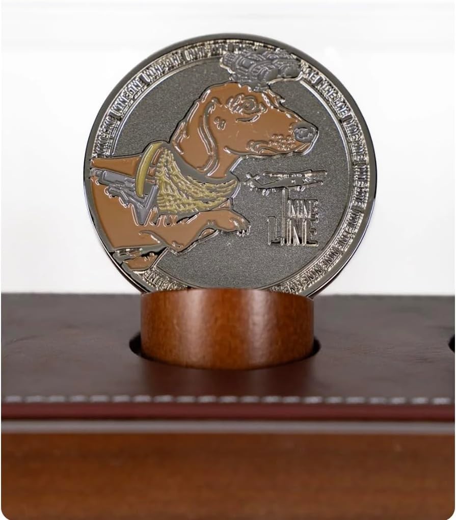 Nine Line Tacwiener Tactical Dachshund Collectable Coin 2\