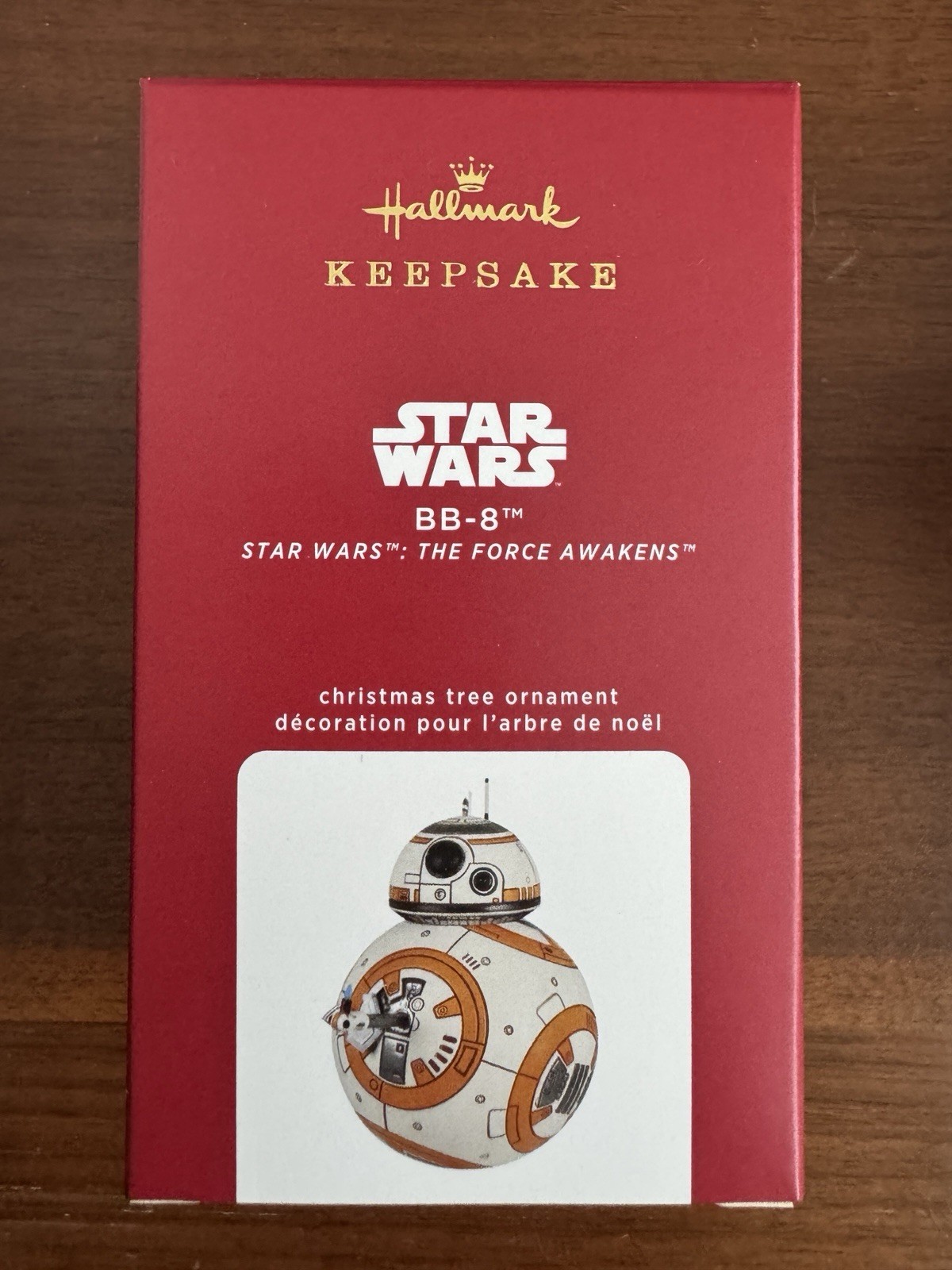HALLMARK 2020 STAR WARS THE FORCE AWAKENS BB-8 SOUND ORNAMENT