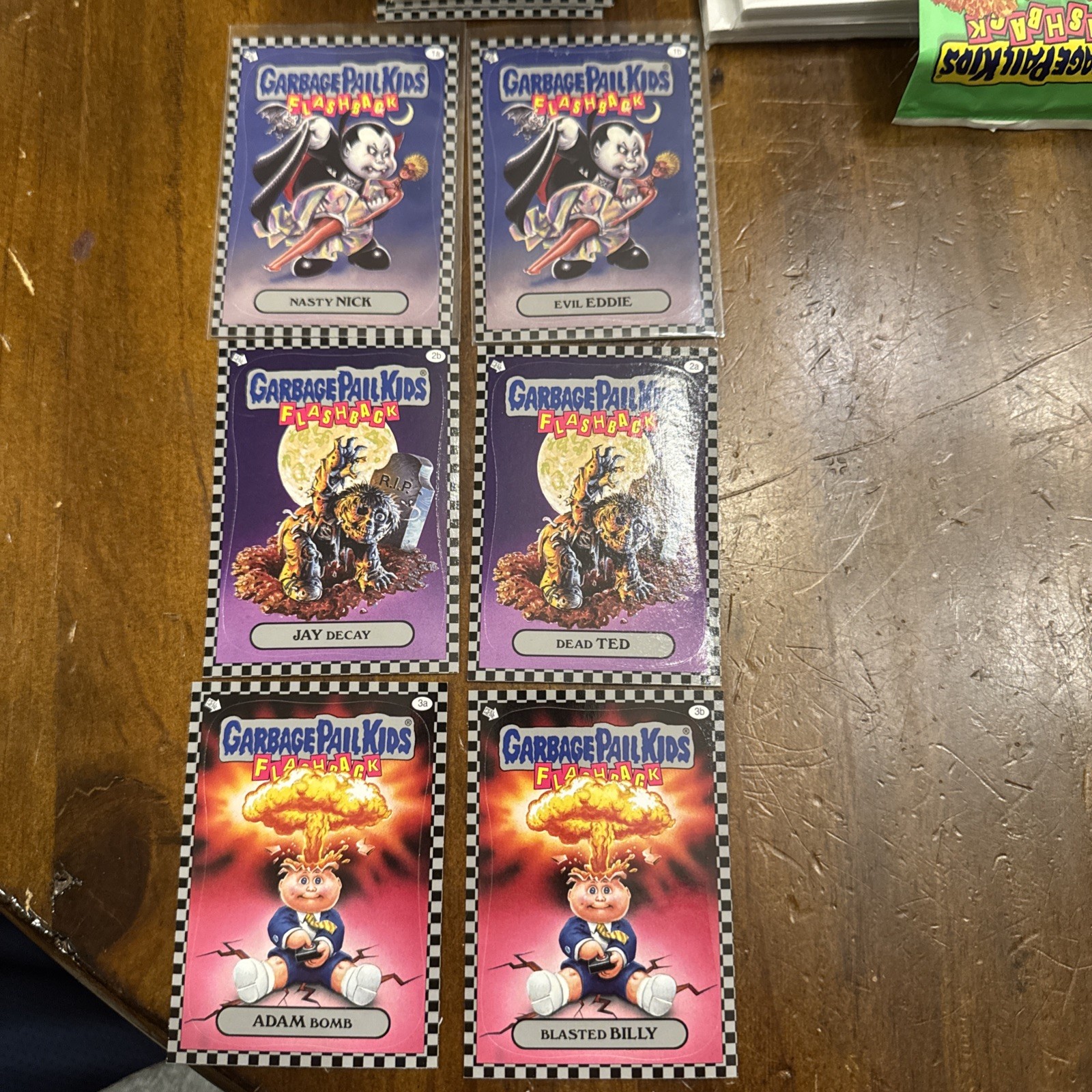 TOPPS GARBAGE PAIL KIDS GPK FLASHBACK SERIES 1 (2010) Complete SILVER Card Set