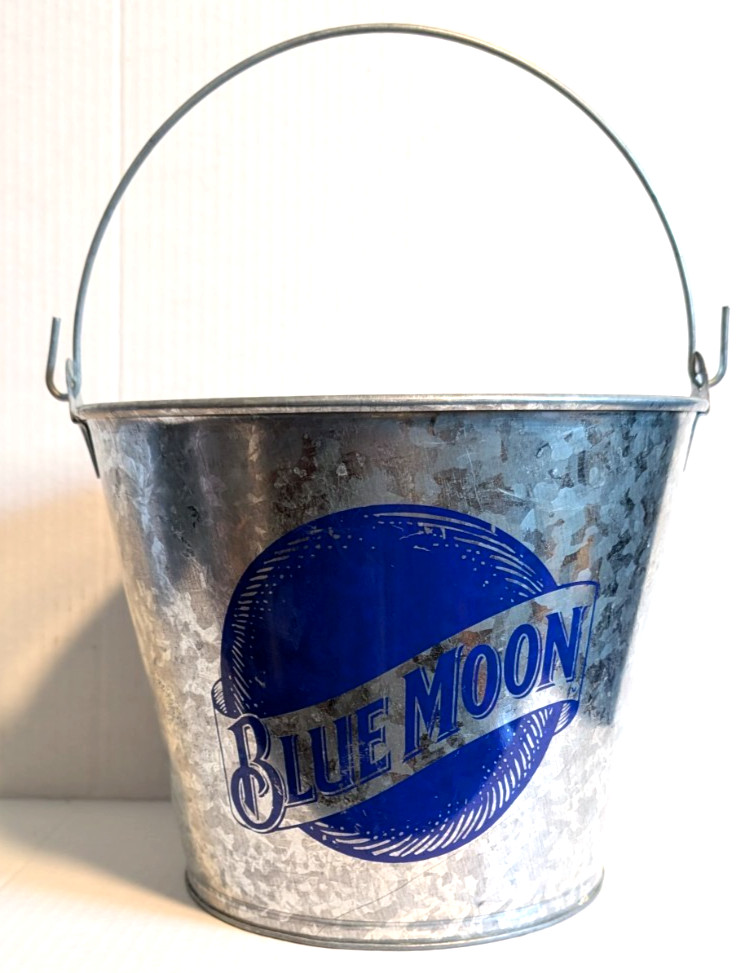 Blue Moon Metal Beer Bucket 9