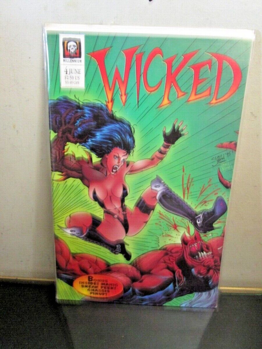WICKED (1994 Series) (MILLENNIUM) #4 BAGGED BOARDED