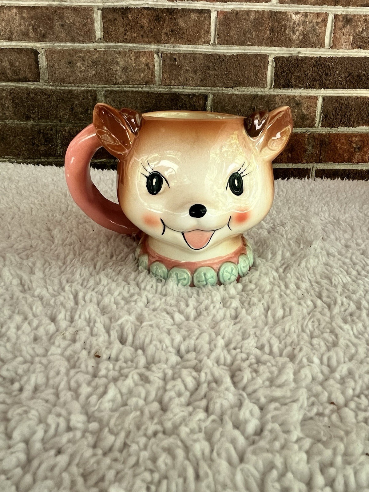 Reindeer Mug Holiday Deer By Little Village Transpac Brands Piddix Designs 