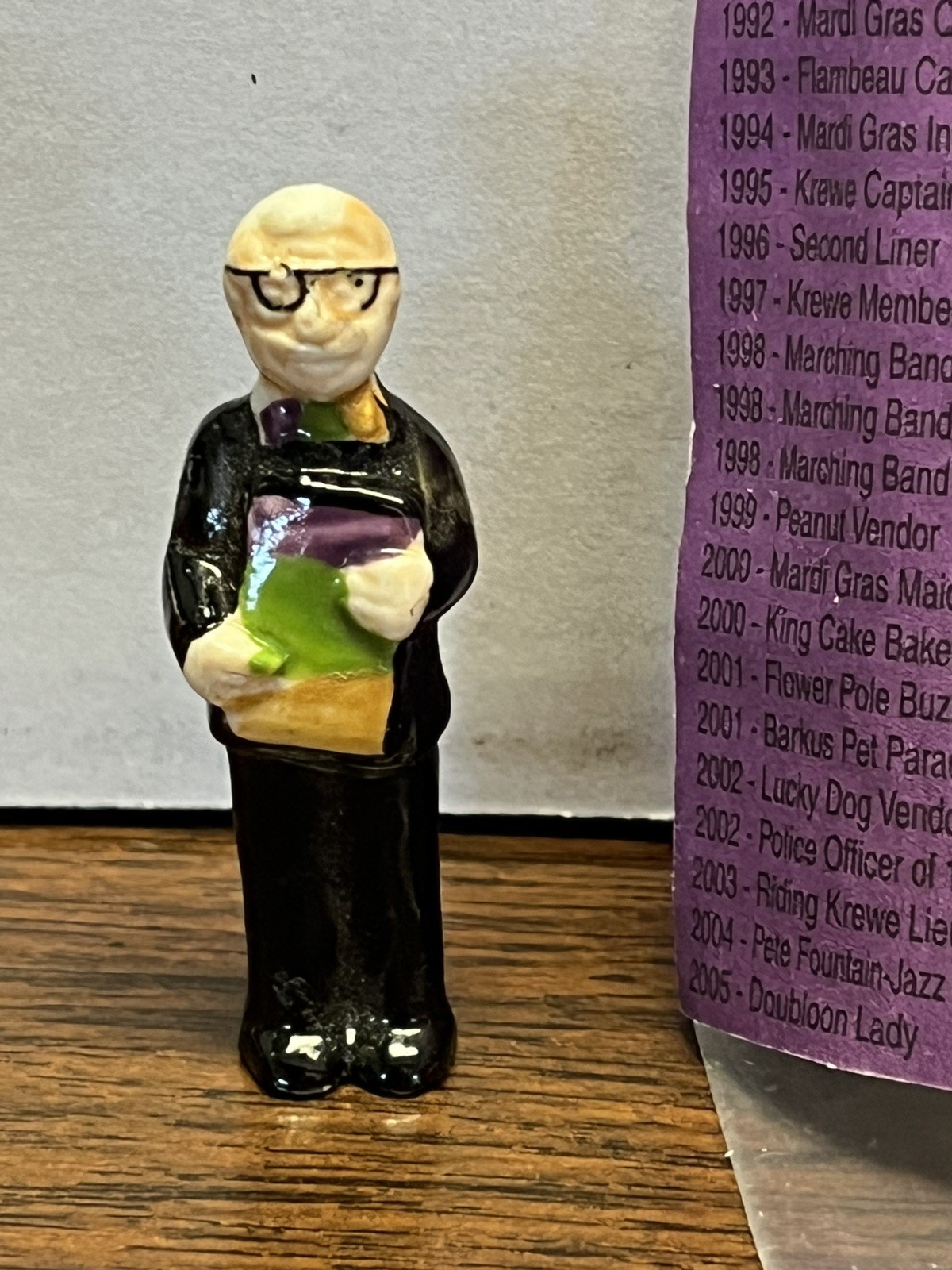 2024 Haydel\'s king cake doll ARTHUR HARDY Mardi Gras New Orleans piece