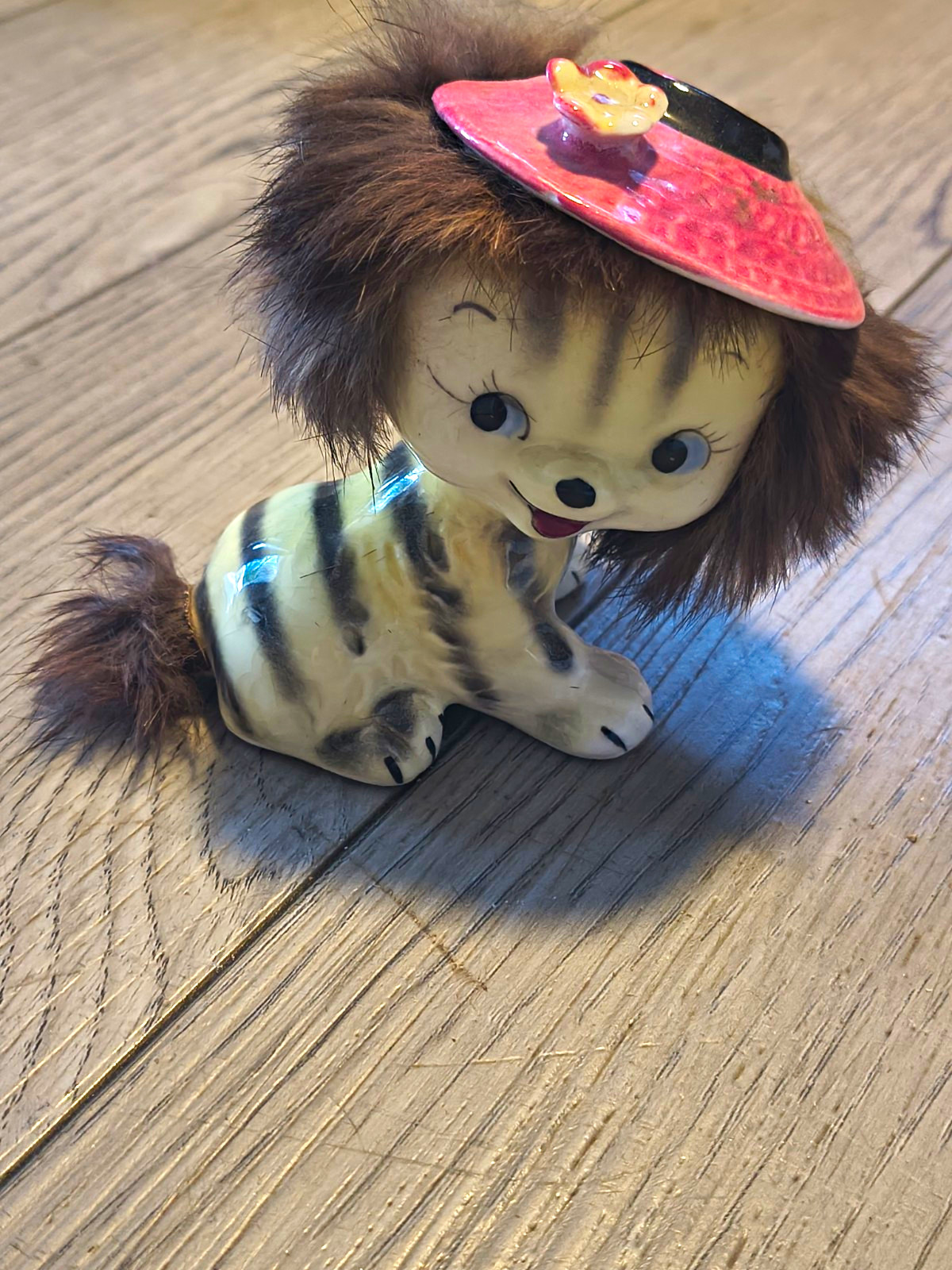 Vintage California Creations by Bradley -  ceramic dog figurine 1950s/60s
