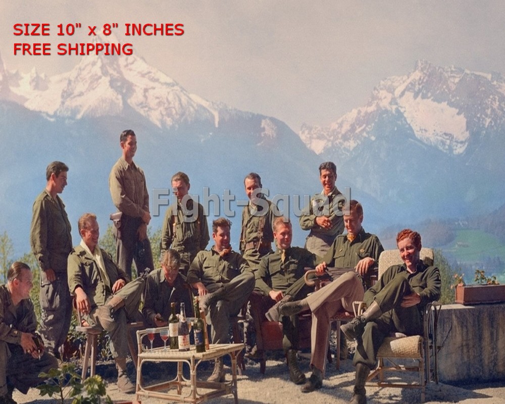 WW2 8x10 Photo Dick Winters Easy Company Band of Brothers 506 PIR 101 O2508