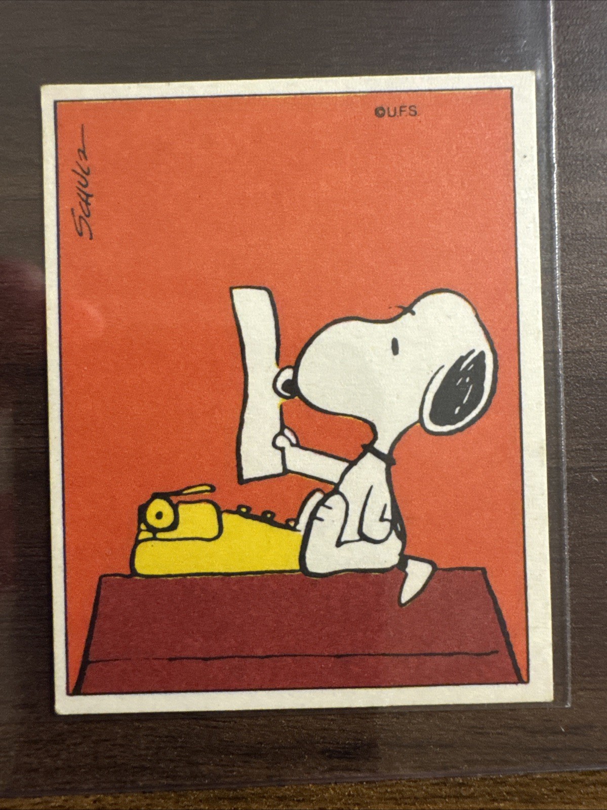 Snoopy (Peanuts), 1971 Le Figurine Di Linus, #77, ~NM