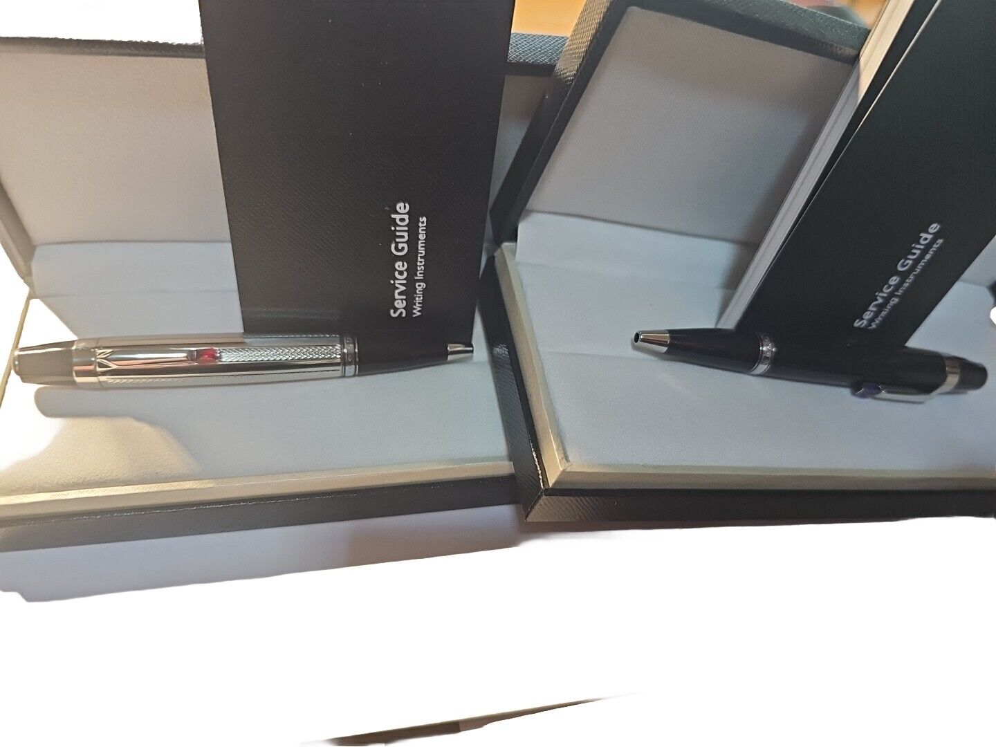 Bohemia Retractable Mini Portable mon two ballpoint pen new in box and user guid