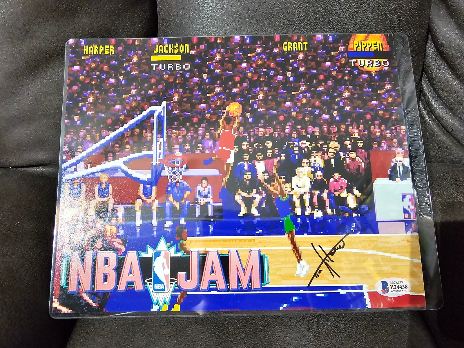 Bam Gamer Box NBA Jam Tim Kitzrow Autographed 8\
