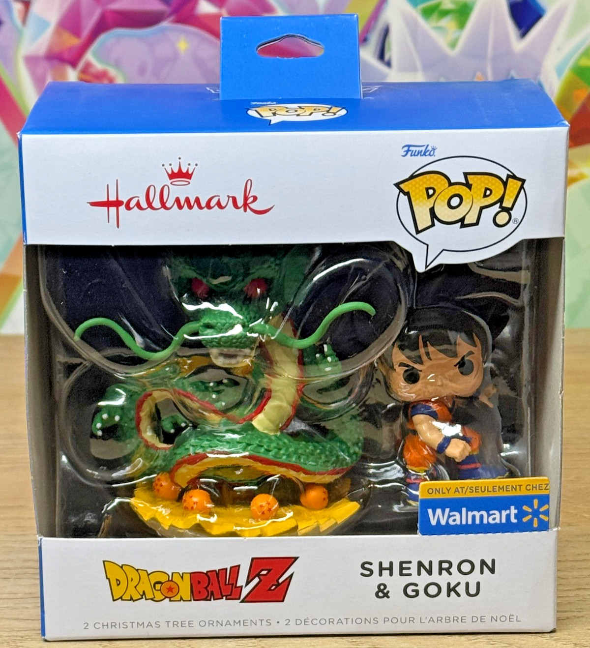 Hallmark Funko POP Dragon Ball Z Shenron & Goku Christmas Ornament Walmart NEW