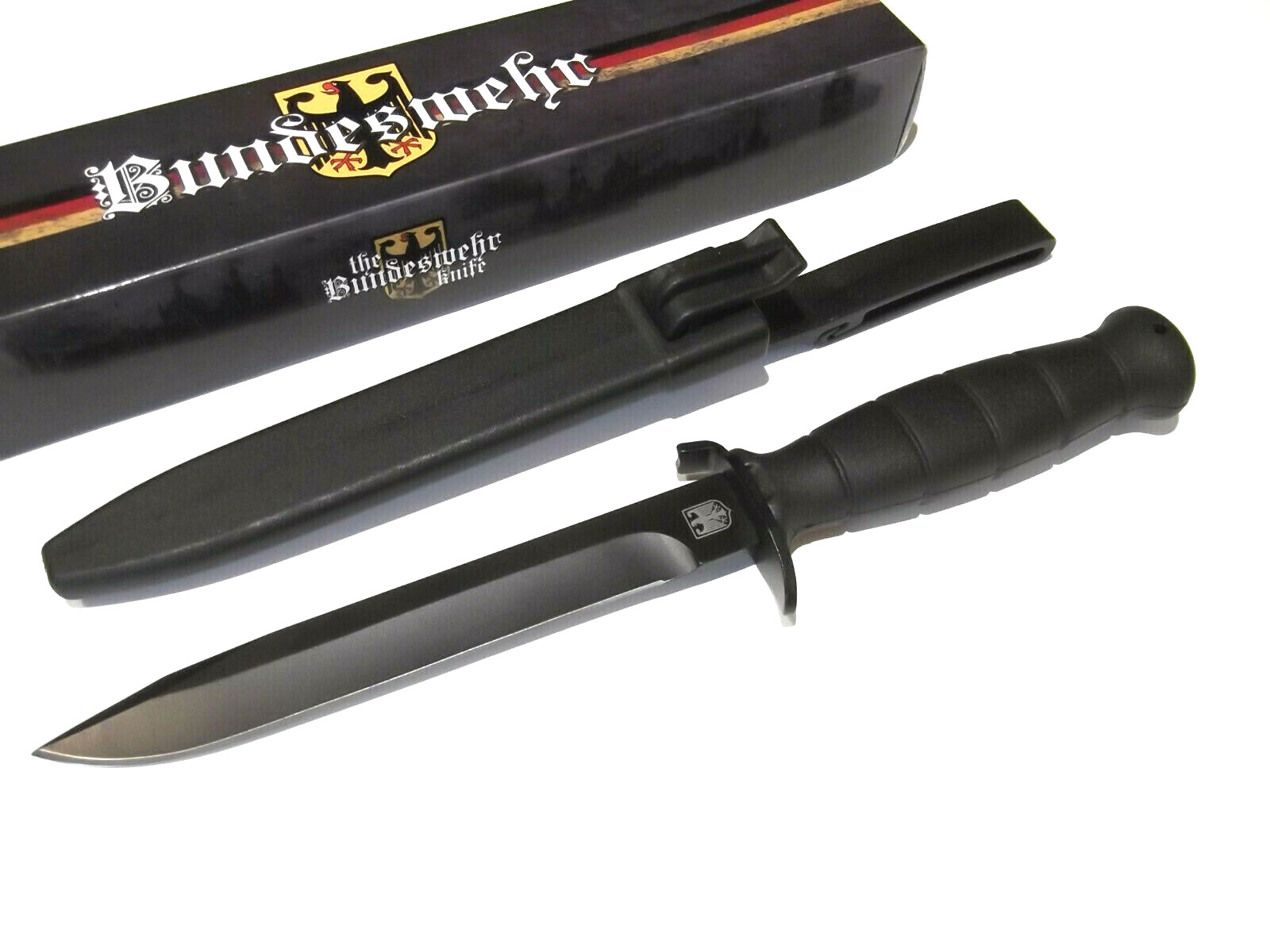 Bundeswehr MI220 Military Combat fixed blade field knife 11 3/8\