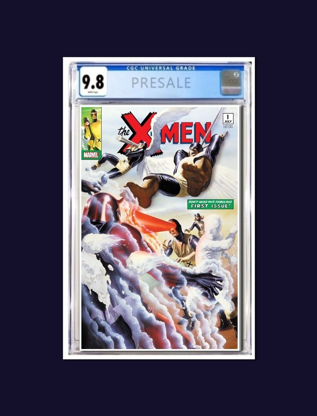 X-Men #1 CGC 9.8 Graded PRESALE Alex Ross 2024 San Diego Comic Con Exclusive 🔥