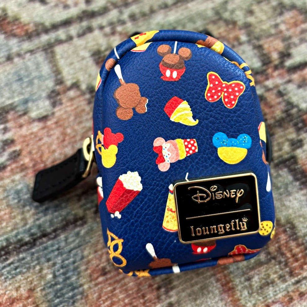 Loungefly Disney Mini Backpack Blue Multicolor