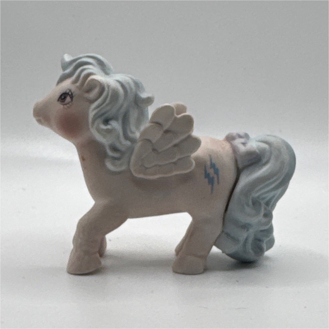 Vtg 1985 G1 My Little Pony Firefly Porcelain Figurine Hasbro Rare Pegasus