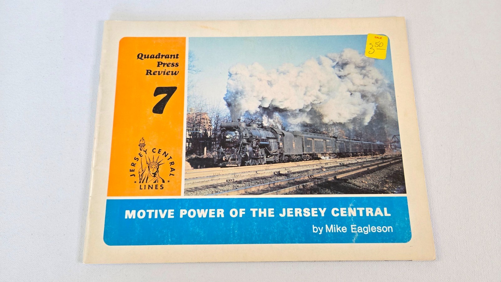 Motive Power of the Jersey Central by Mike Eagleson Quadrant Press Review 7 1978