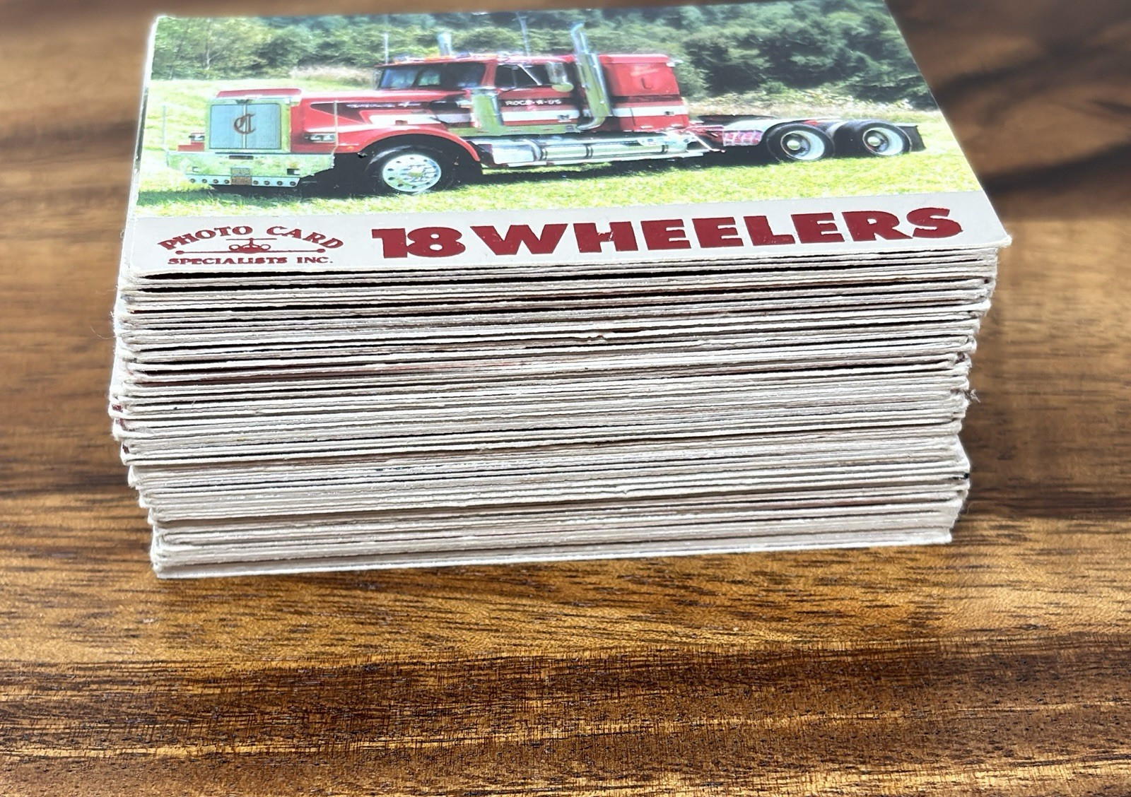 EIGHTEEN 18 WHEELERS SERIES 1 (BON AIR) 80 Cards 1994