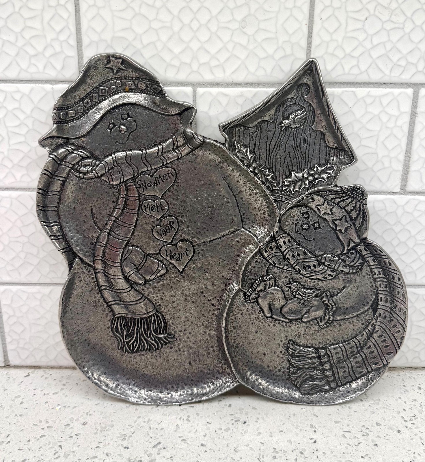 Vintage Carson Statesmetal Pewter 