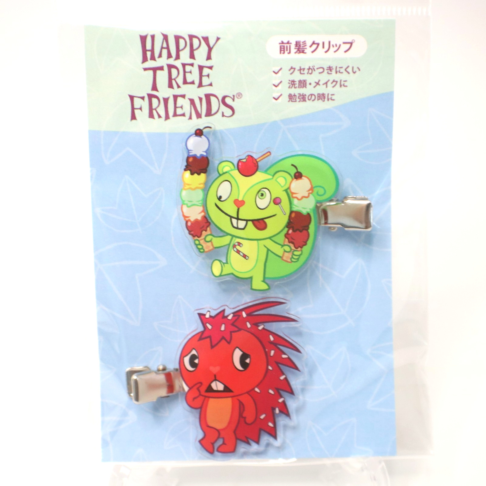 Happy Tree Friends Nutty Flaky Bangs Hair Clip Set of 2 2026 Japan