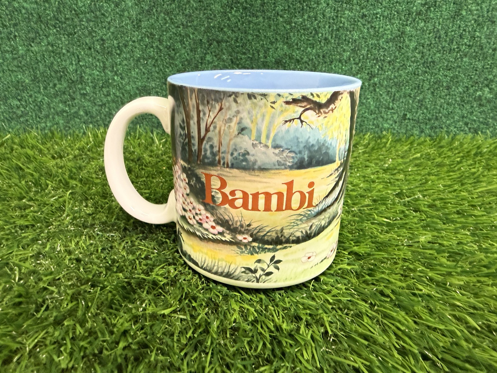 Disney Bambi Thumper Flower Forest Scene Mug Cup Collectible Contemporary Disney Bambi Thumper Flower Forest Scene Mug Cup Collectible Contemporary