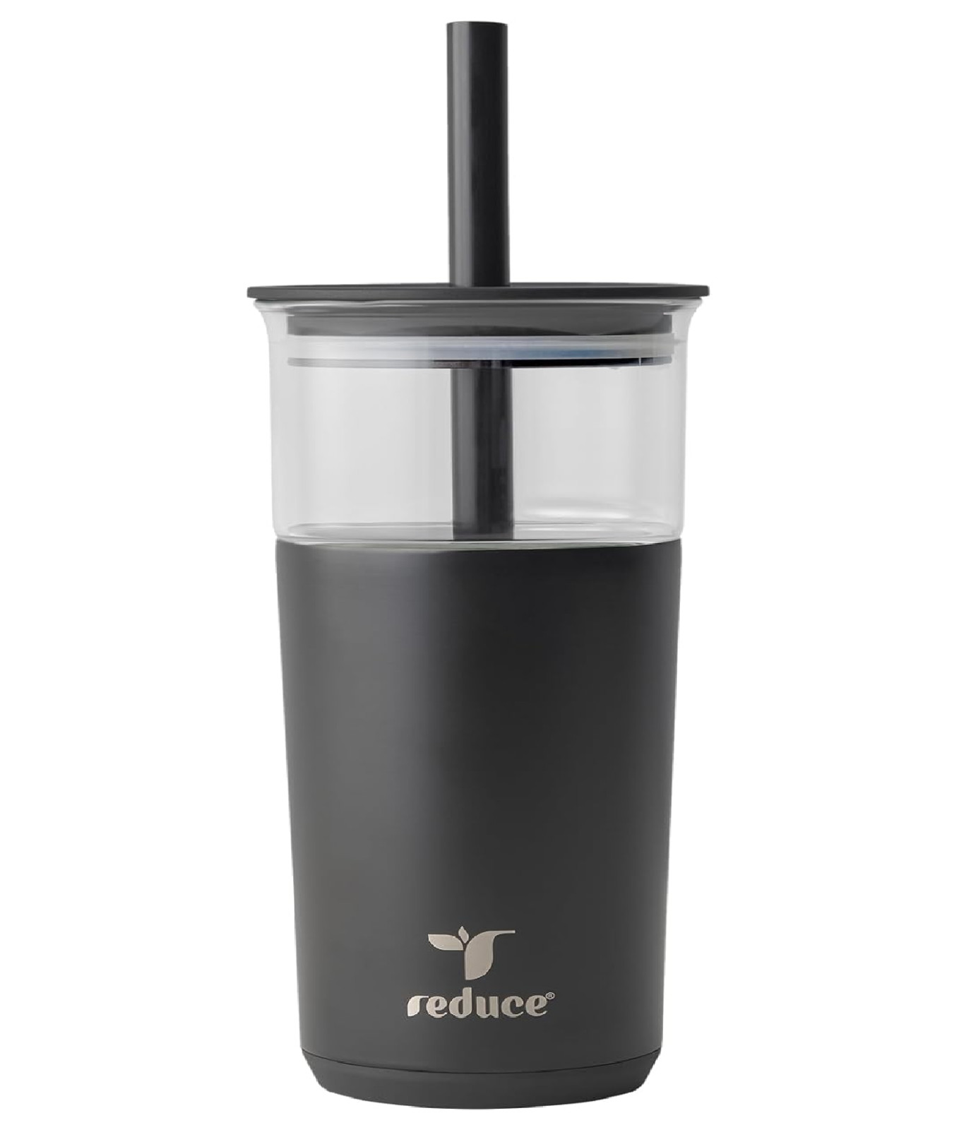 REDUCE Aspen 20 oz Vacuum Insulated Glass Tumbler with Lid 20 Ounces, Phantom