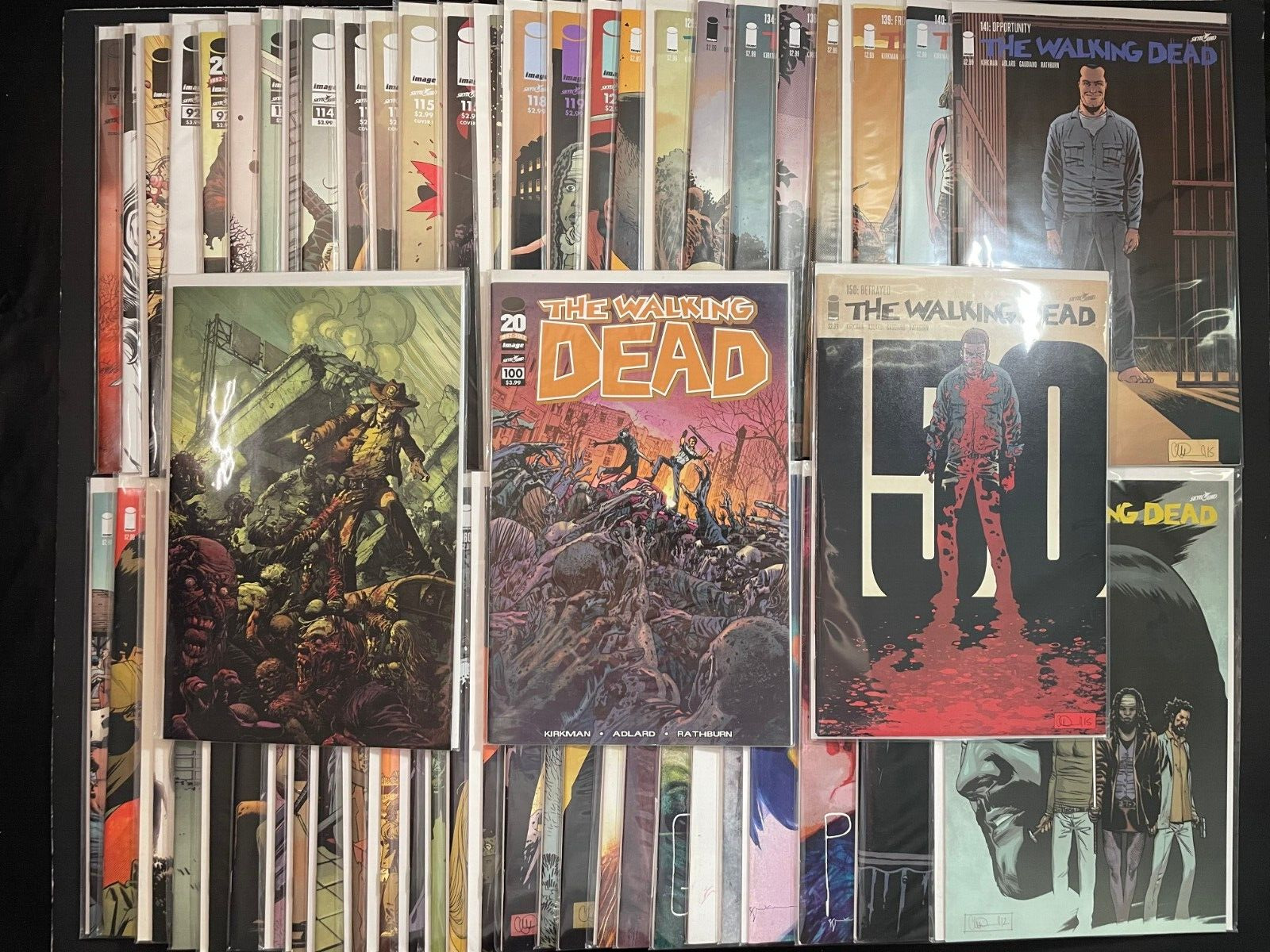 Walking Dead comic lot (56 issues) VARIANTS Image Robert Kirkman Charlie Adlard