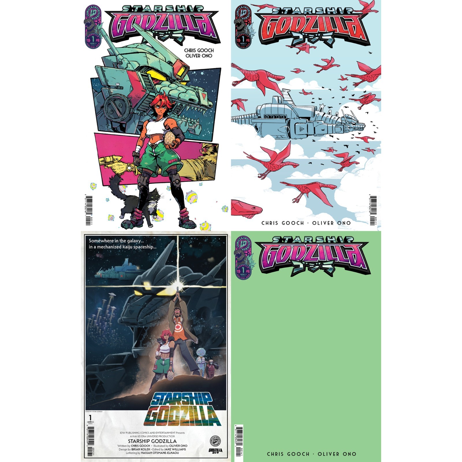 Starship Godzilla [Kai-Sai Era] (2025) #1 2 3 4 5 6 IDW Comics COVER SELECT