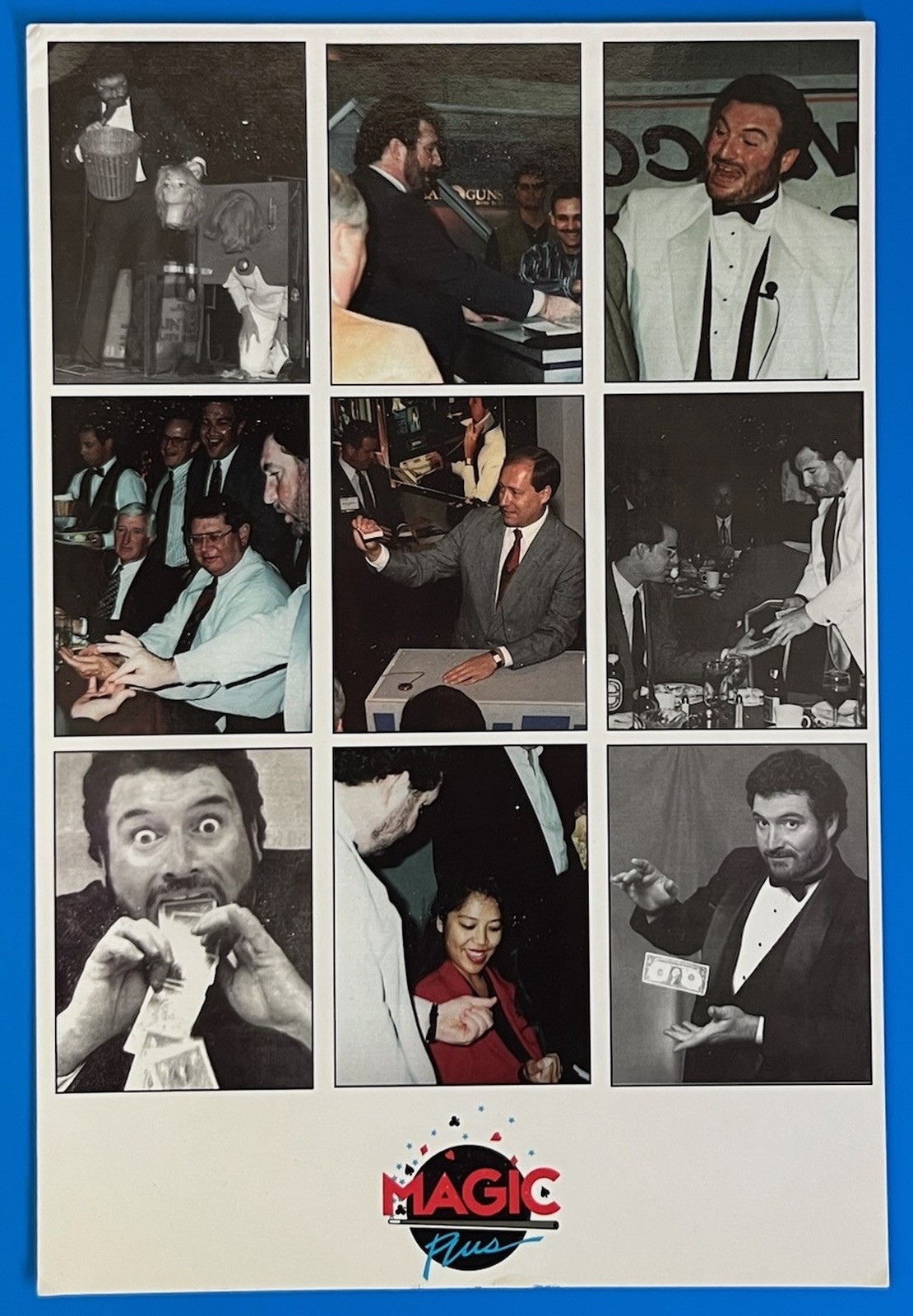MAGIC PLUS. CHRISTOPHER DE PALMA. Bruce Cervon postcard collection