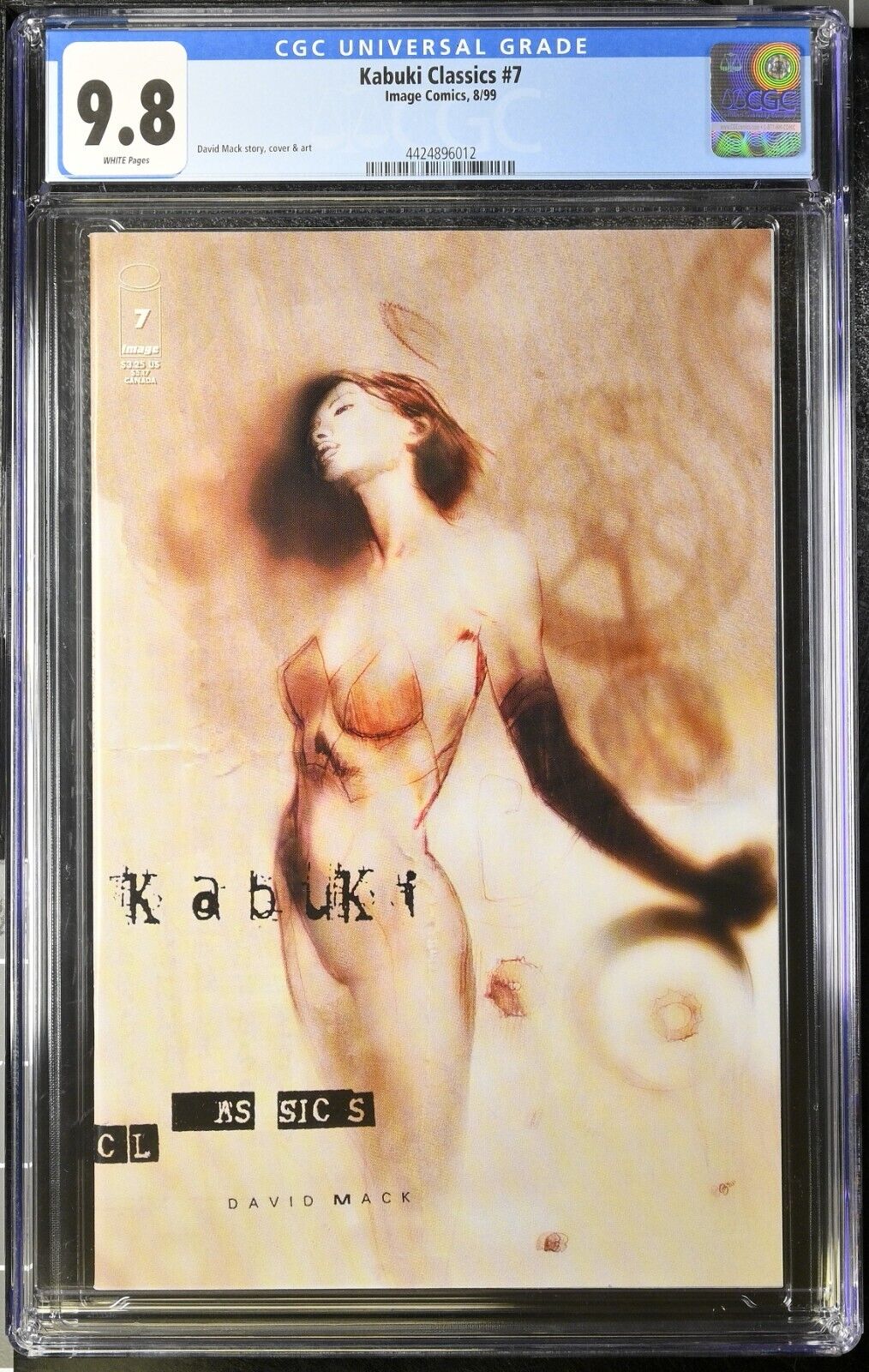 Kabuki Classics #7 CGC 9.8 DAVID MACK Good Girl Art Cover POP 1 WOW 1999 Image