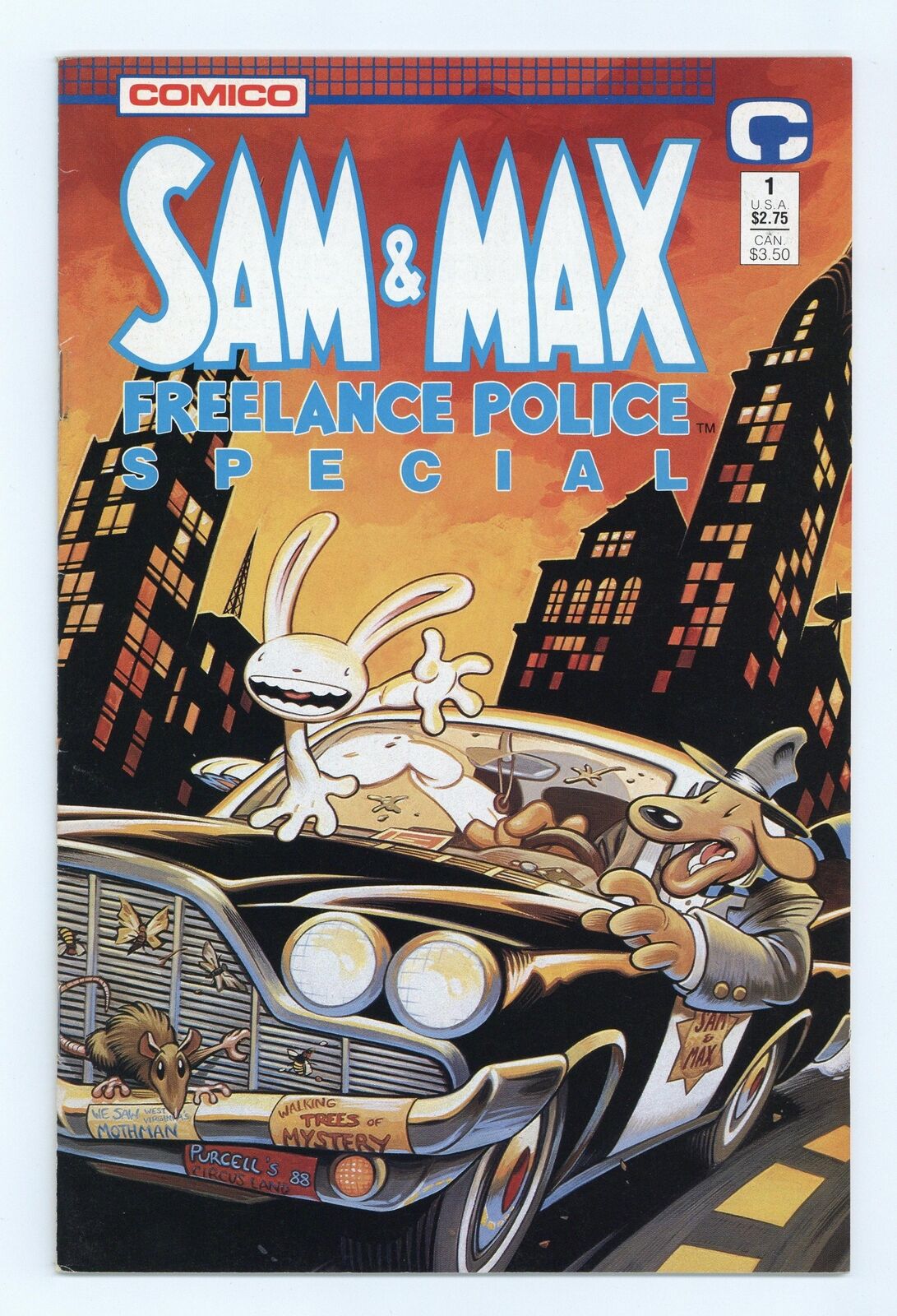 Sam and Max Special #1 FN+ 6.5 1989