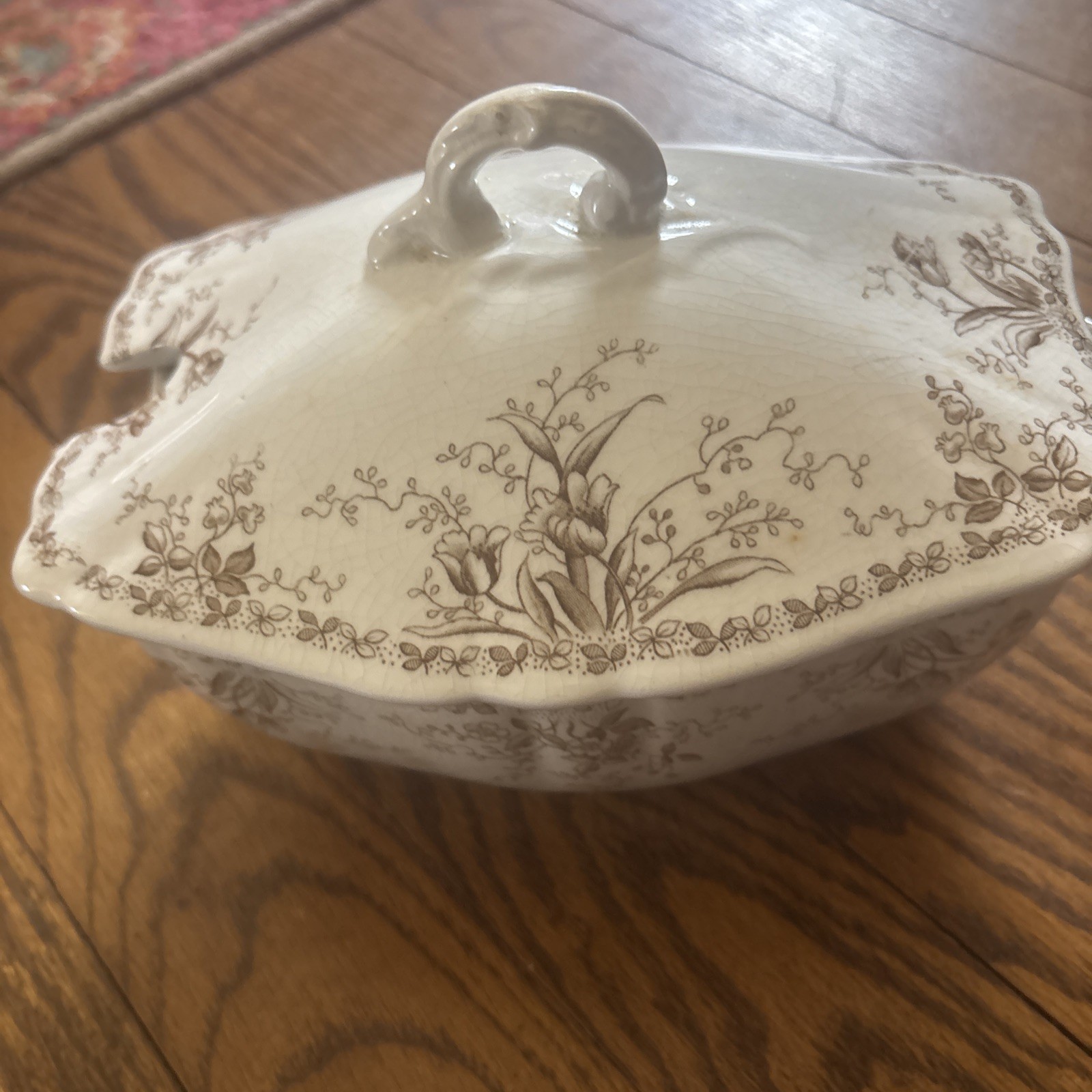 Alfred Meakin Westmeath Lidded Tureen Small Covered Casserole 8”x6”x5” Brown Alfred Meakin Westmeath Lidded Tureen Small Covered Casserole 8”x6”x5” Brown