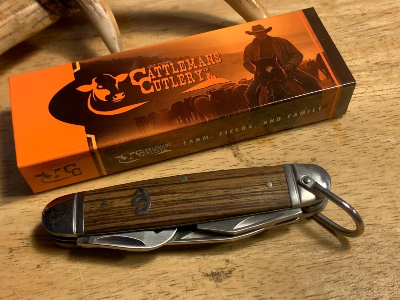 Cattleman\'s Cutlery Sagebrush Trail Scout 3 3/4\