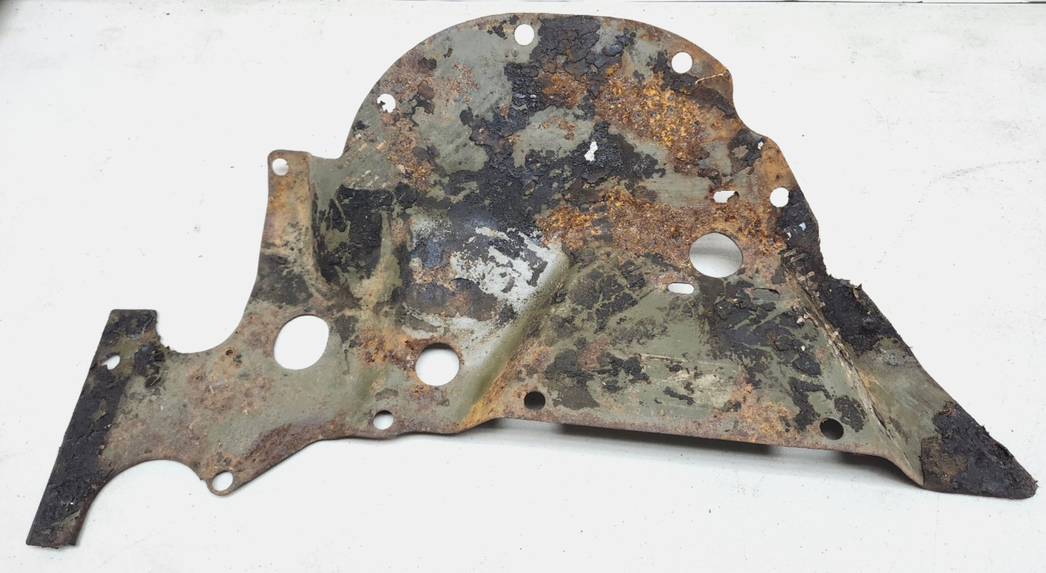 Willys Jeep M38 M38A1 G740 (674908) NOS Upper Firewall Floorboard Plate Cover
