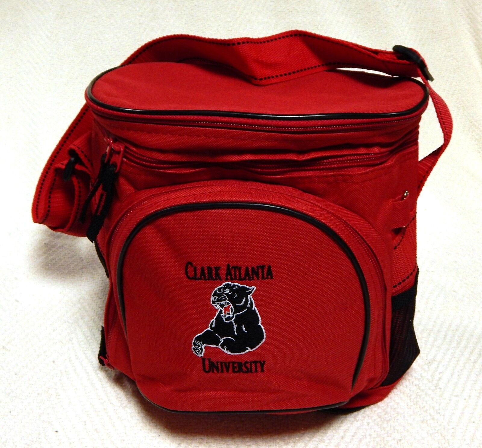 CLARK ATLANTA UNIVERSITY Lunch Cooler (9 can) Gym / Travel Embroidered  - HBCU