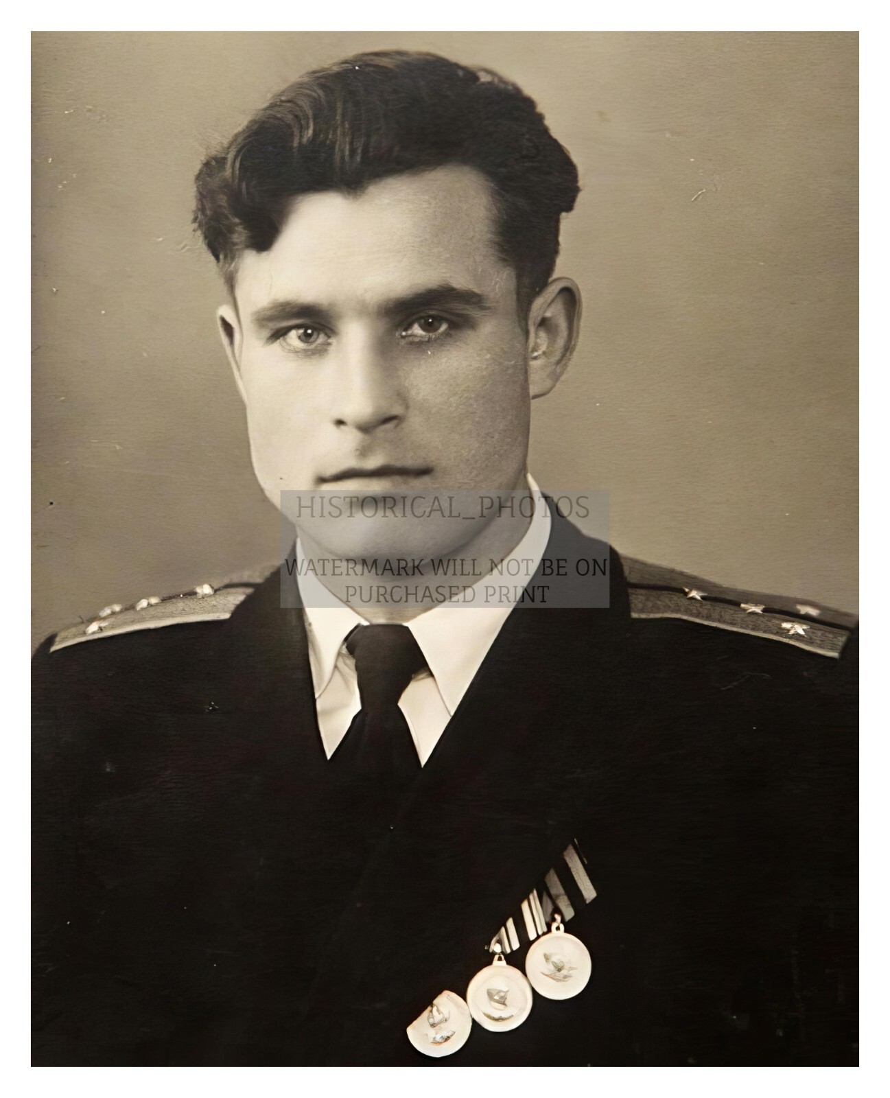 USSR SOVIET COLONEL VASILI ARKHIPOV STOPPED NUCLEAR WAR CUBAN CRISIS 8X10 PHOTO