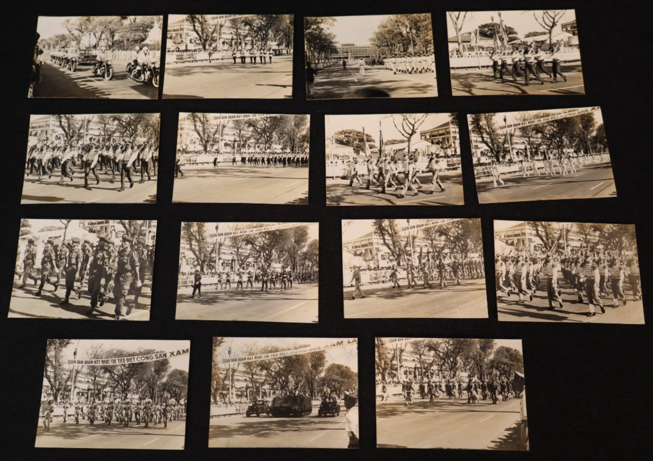 Vietnam War RVN National Day Parade in Saigon Original Photographs (15) Rangers