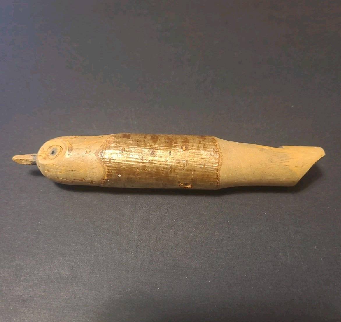 Vintage Wooden Hand Carved Bird Whistle 5 1/2 Vintage Wooden Hand Carved Bird Whistle 5 1/2