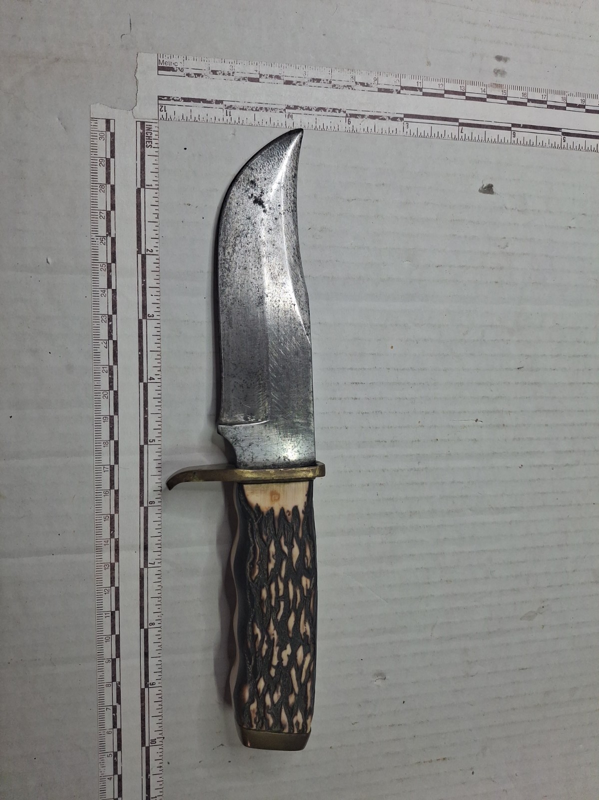 VINTAGE SCHRADE USA 171UH UNCLE HENRY PRO HUNTER Fixed Blade Knife 
