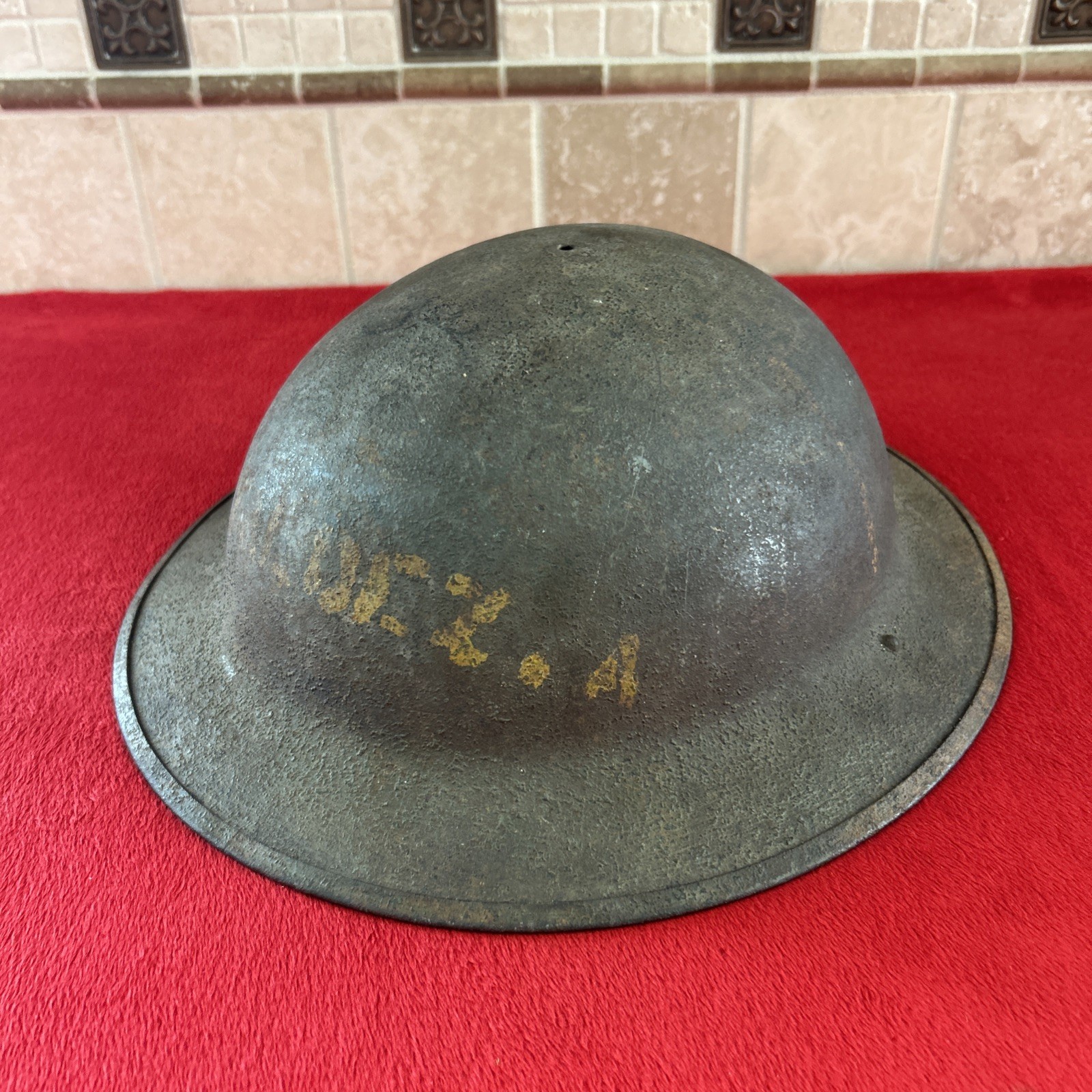 Original WWI US M1917 Doughboy Helmet WW1 Steel