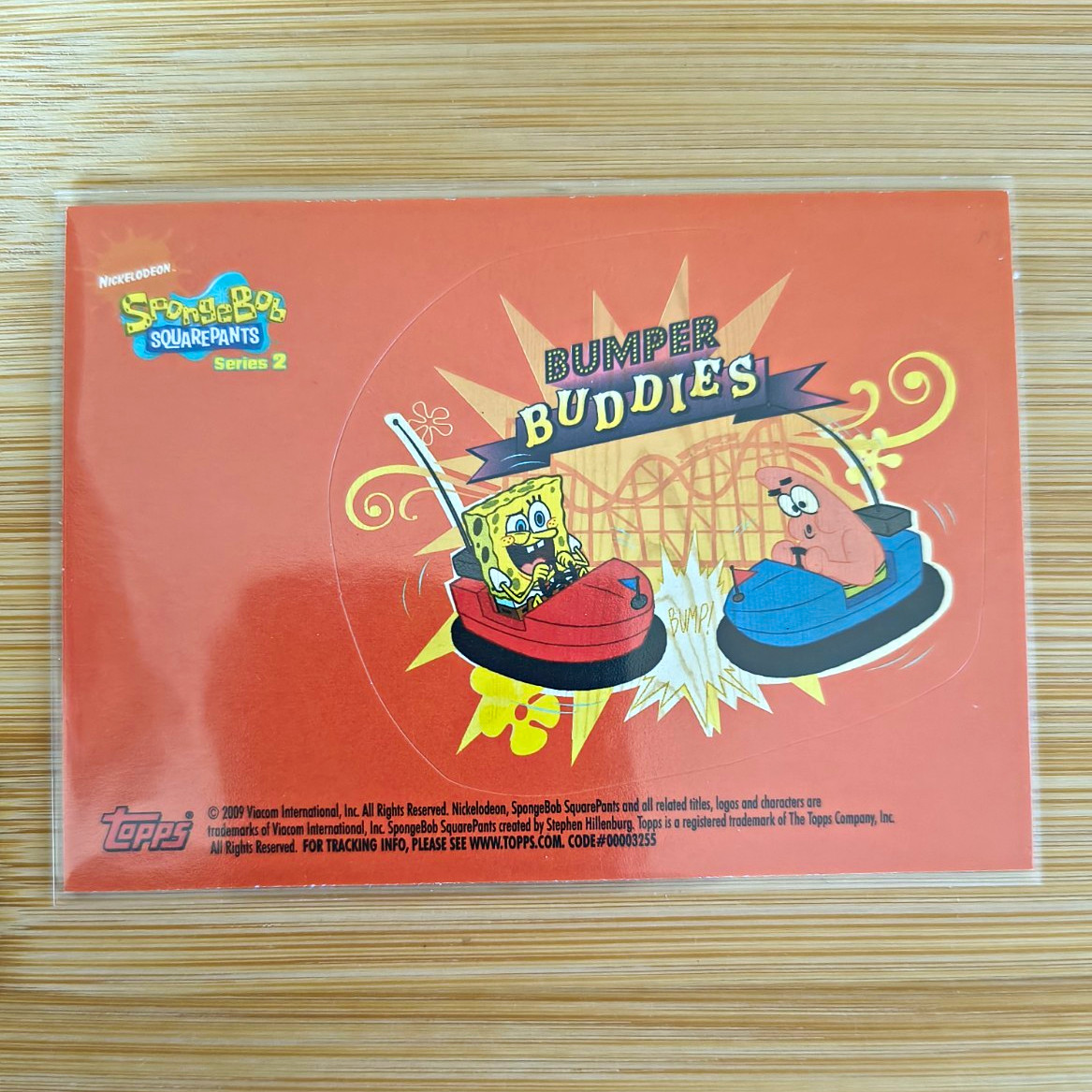 Topps 2009 SpongeBob SquarePants Series 2 #00003255 Bumper Buddies Sticker