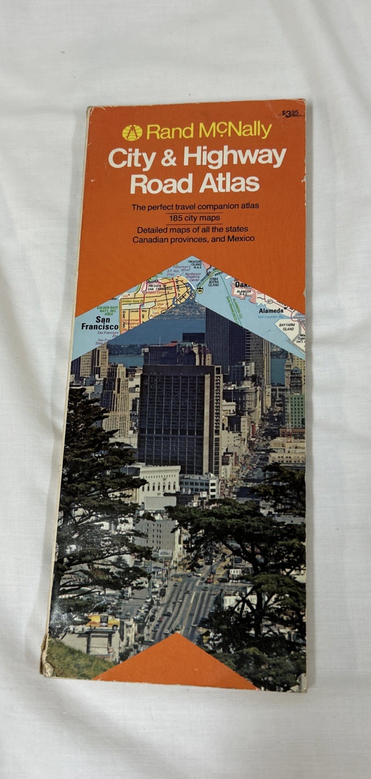 Vtg 1983 Rand McNally City and Highway Road Atlas 4.5\ Vtg 1983 Rand McNally City and Highway Road Atlas 4.5\