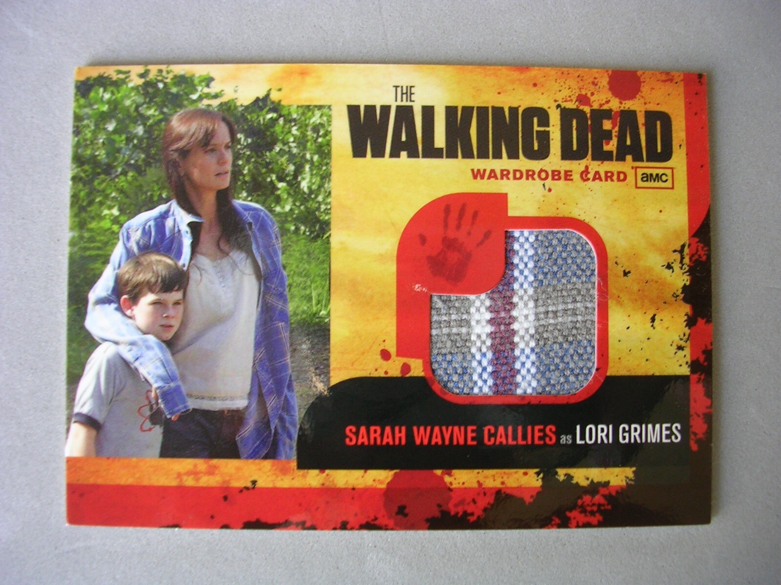 2011 Walking Dead Wardrobe  Cryptozoic Season 1 Sarah Callies Lori Grimes M3