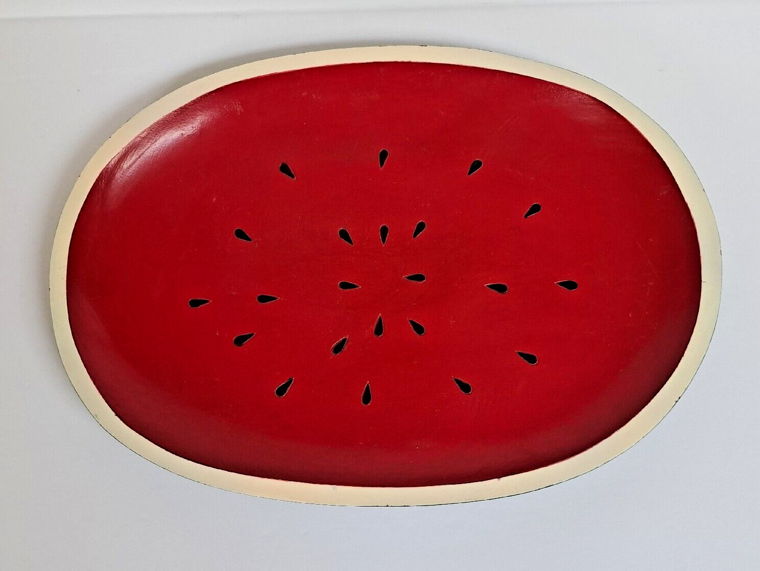 Wooden Watermelon Serving Tray 14\