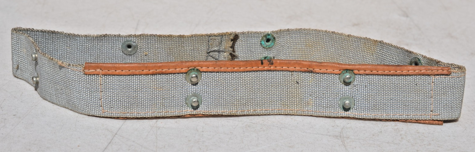 ORIGINAL WW2 U.S. ARMY M-1 HELMET EARLY HAWLEY - ST CLAIRS LINER RAYON SWEATBAND