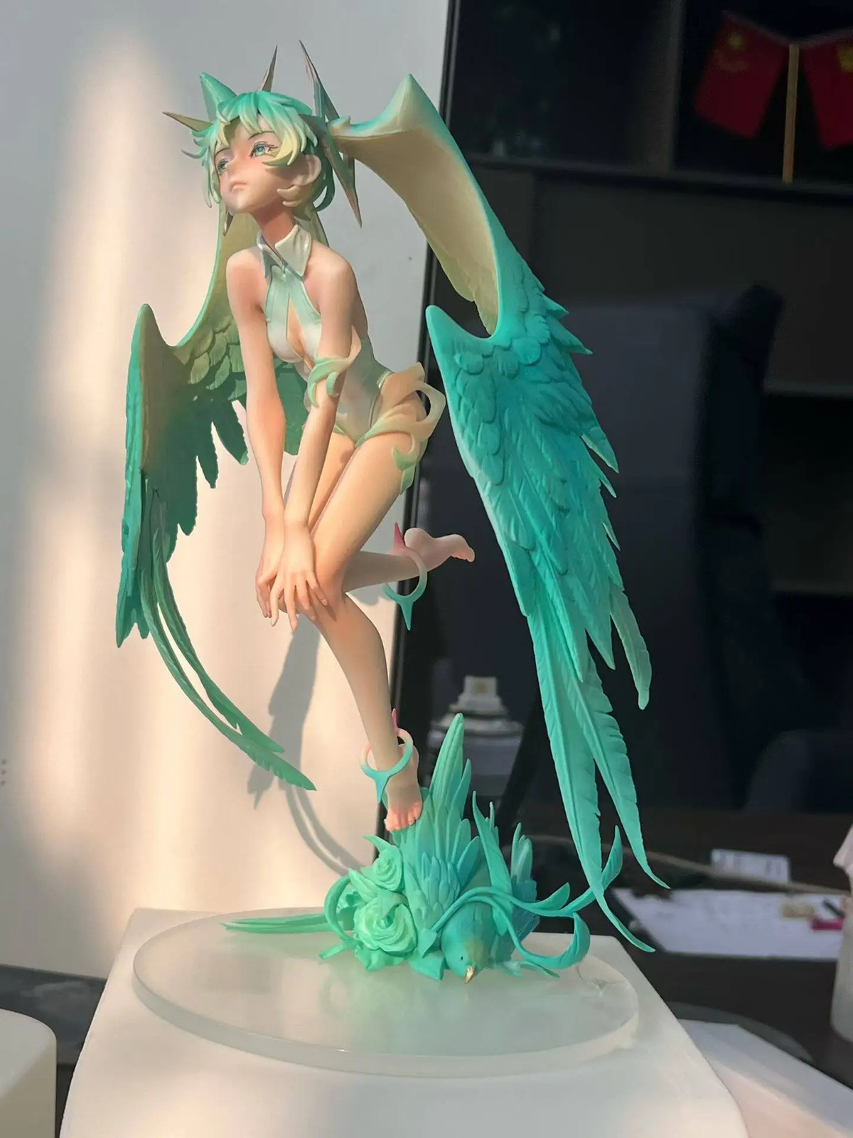 27CM Hatsune Miku Aurora PVC Anime Figure Collectible Display Model Statue Toy